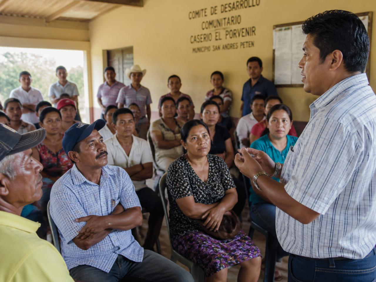 Nombre del Líder en actividad comunitaria